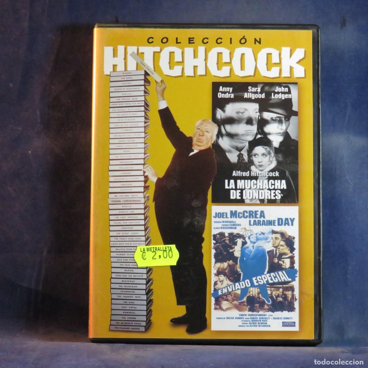 Cine: COLECCI&Oacute;N HITCHCOCK: LA MUCHACHA DE LONDR&Eacute;S Y JOEL MCCREA LARRAINE DAY - DVD