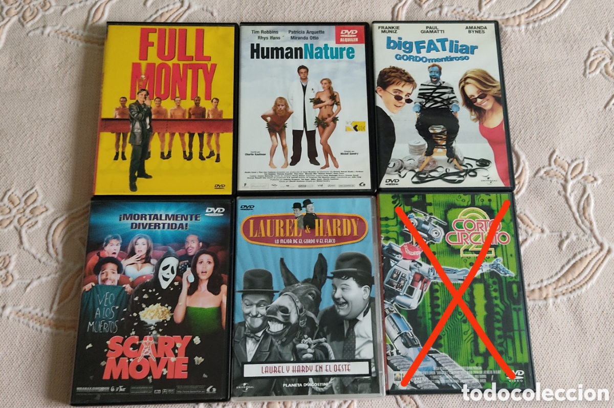 Cine: Lote 6 Pel&iacute;culas DVD Comedia de Culto 2000s Descatalogadas