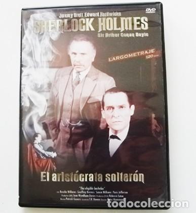 Cine: EL ARIST&Oacute;CRATA SOLTER&Oacute;N DVD PEL&Iacute;CULA SUSPENSE SHERLOCK HOLMES JEREMY BRETT EDWARD HARDWICKE LONDRES