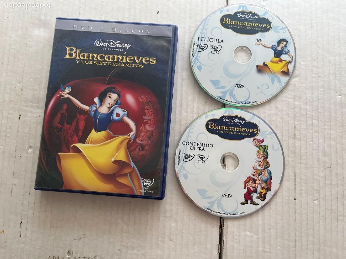 Cine: BLANCANIEVES Y LOS SIETE ENANITOS disney - PELICULA DVD KREATEN