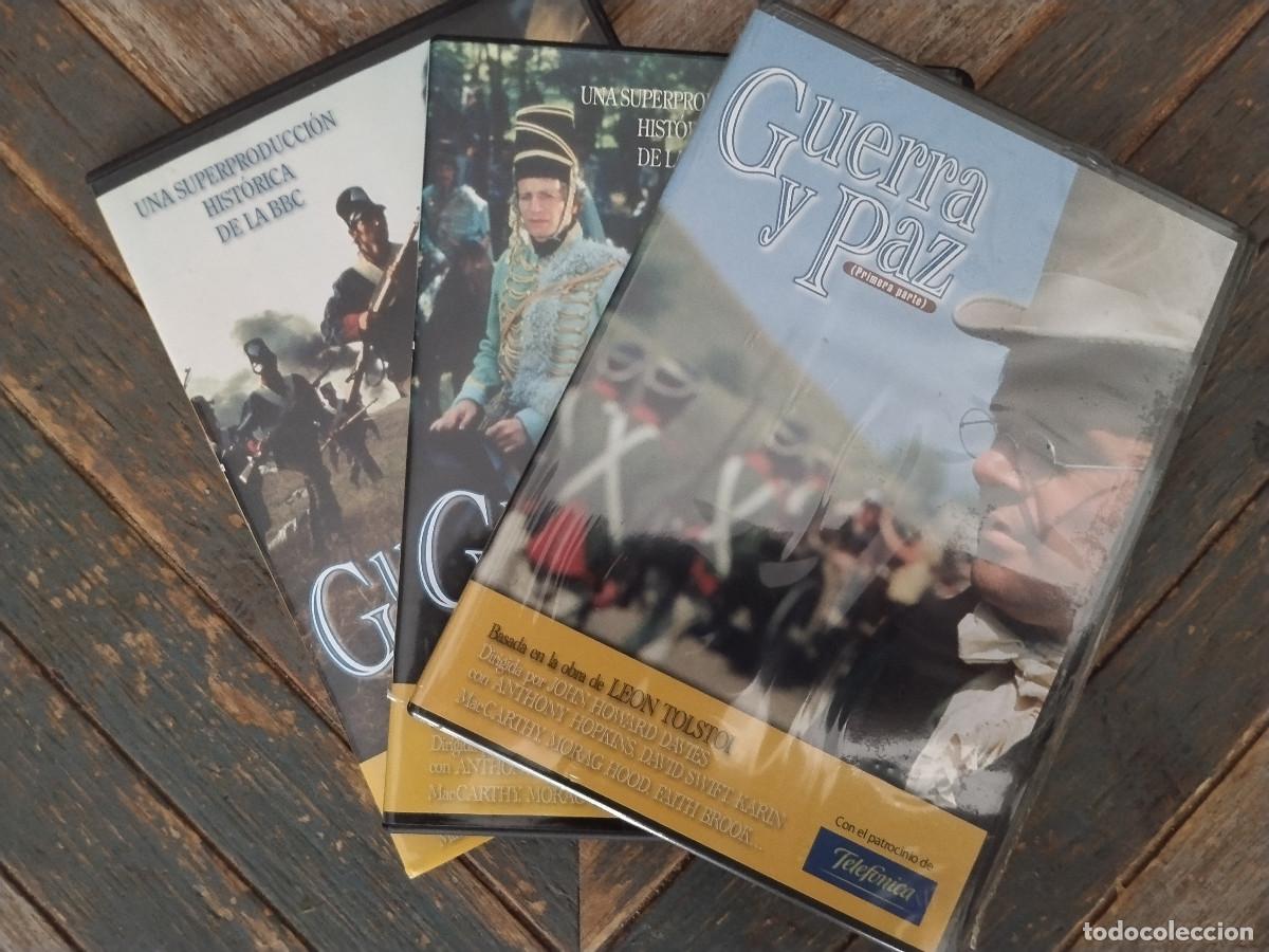 Cine: Lote 3 DVD Guerra y Paz &ndash; BBC &ndash; Edici&oacute;n Telef&oacute;nica &ndash; Anthony Hopkins