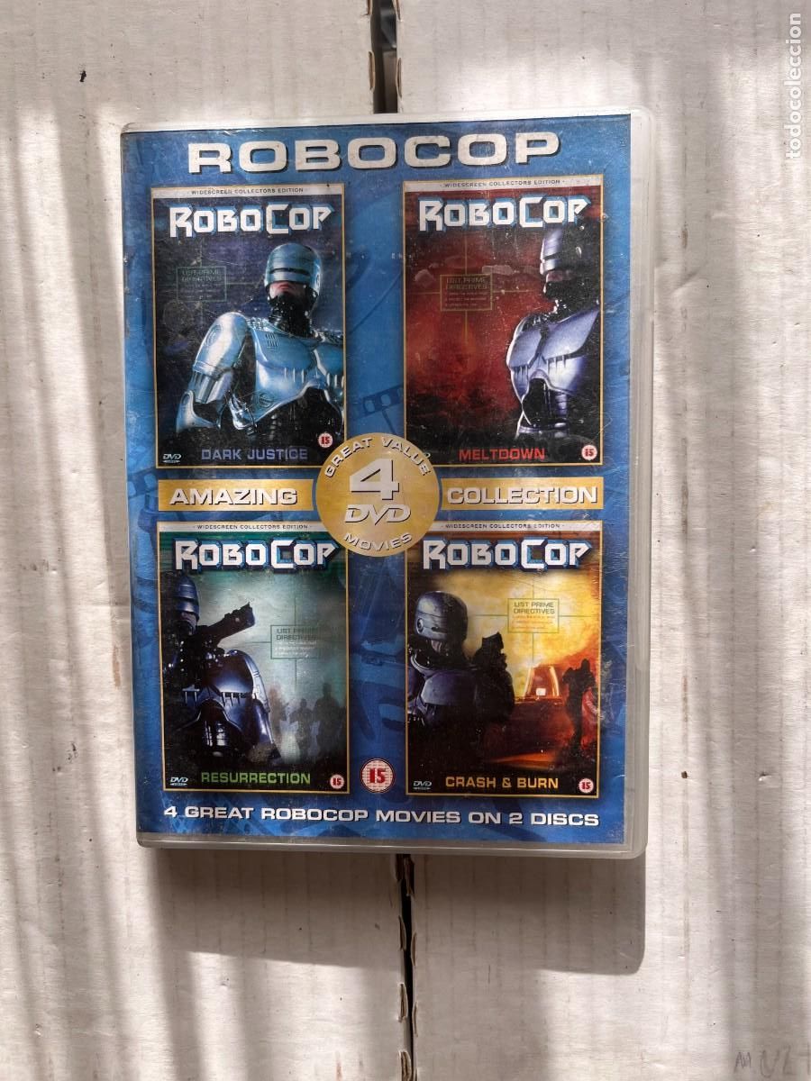 Cine: ROBOCOP COLLECTION 4 FILMS - PELICULA DVD KREATEN
