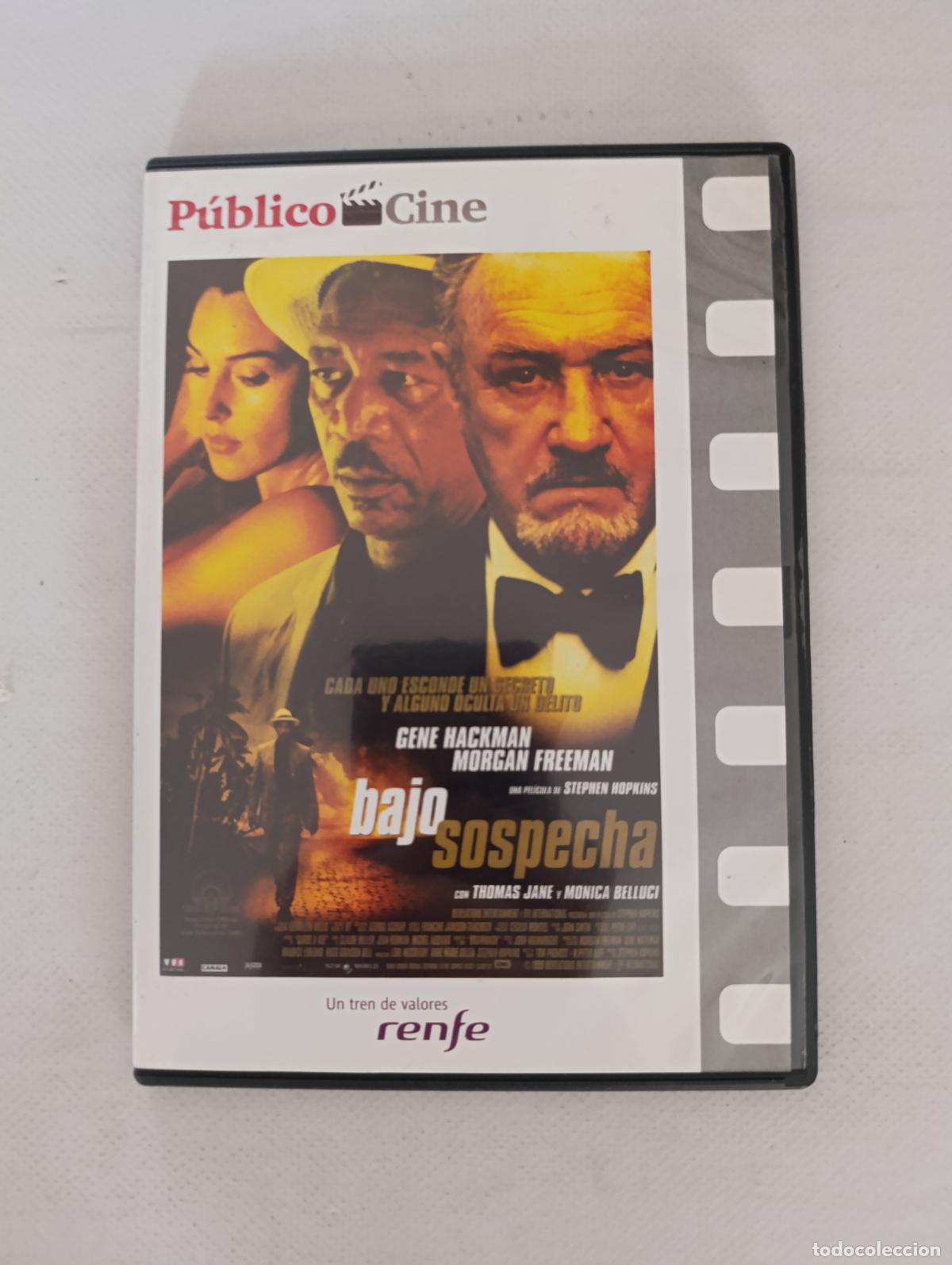 Cine: DVD BAJO SOSPECHA - GENE HACKMAN, MORGAN FREEMAN - CAJA SLIM (183)