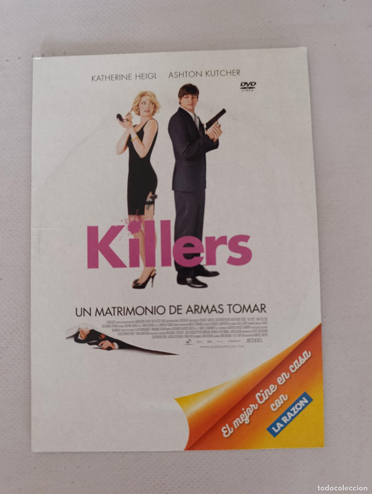Cine: DVD KILLERS - KATHERINE HEIGL, ASHTON KUTCHER - FUNDA FINA CARTON (186)