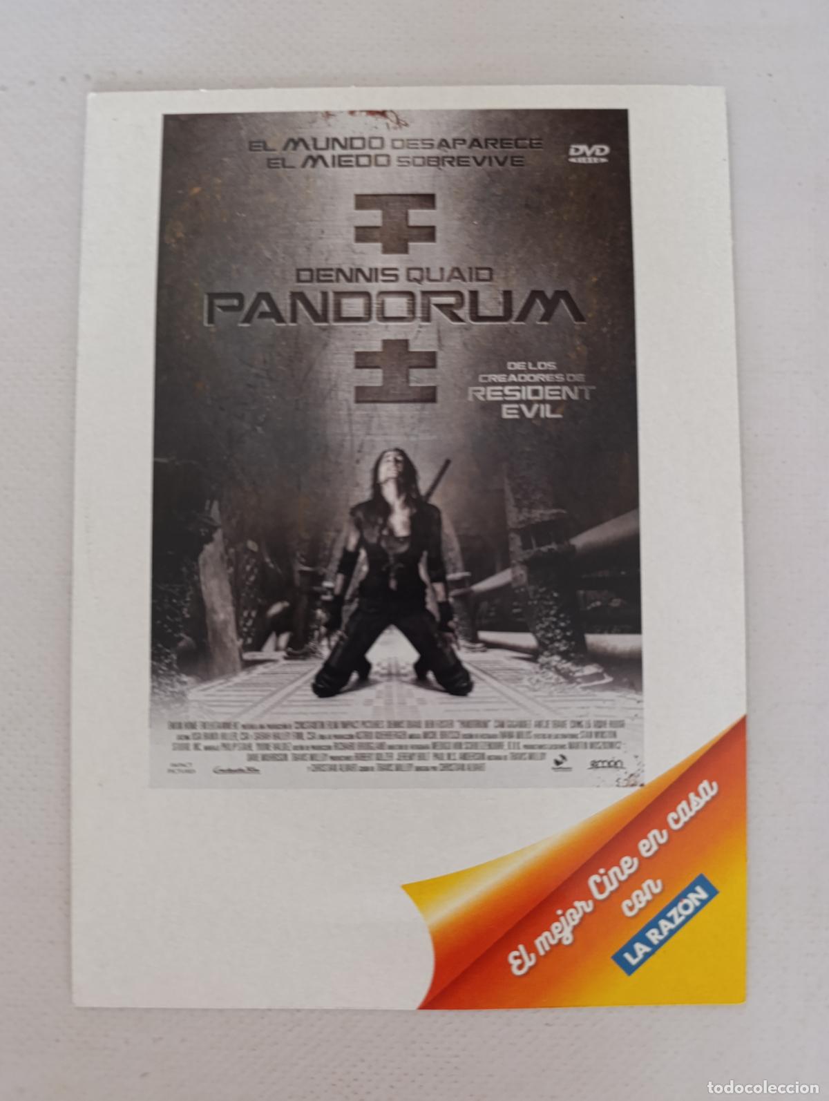 Cine: DVD PANDORUM - DENNIS QUAID - FUNDA FINA CARTON (186)
