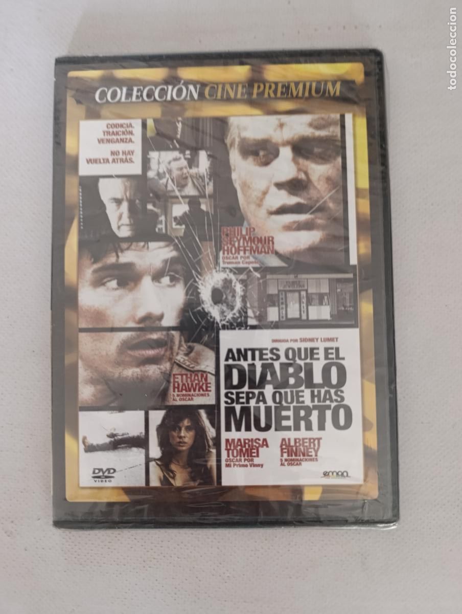 Cine: DVD ANTES QUE EL DIABLO SEPA QUE HAS MUERTO - CAJA SLIM - NUEVO, PRECINTADO (187)