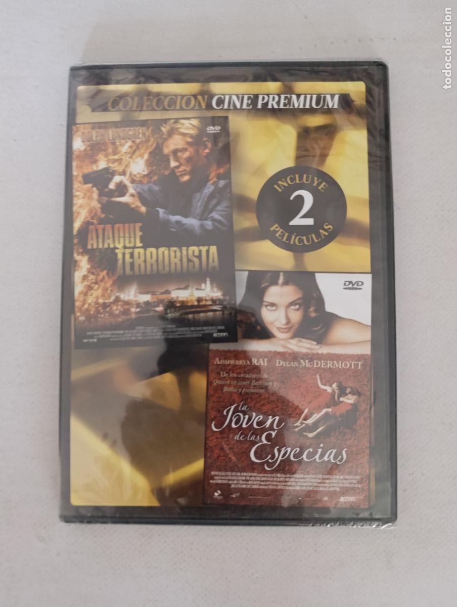 Cine: DVD ATAQUE TERRORISTA / LA JOVEN DE LAS ESPECIAS - CAJA SLIM - NUEVO, PRECINTADO (187)