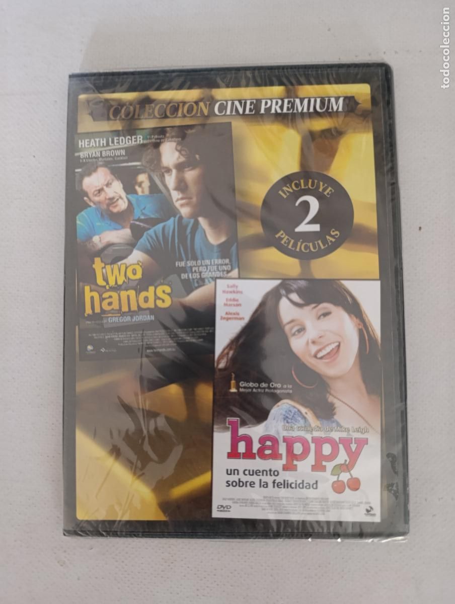 Cine: DVD TWO HANDS / HAPPY - CAJA SLIM - NUEVO, PRECINTADO (187)