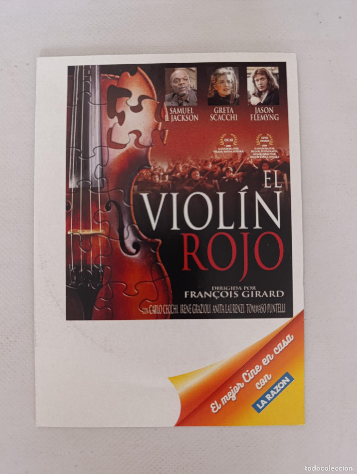 Cine: DVD EL VIOLIN ROJO - SAMUEL L. JACKSON - FUNDA FINA CARTON (217)