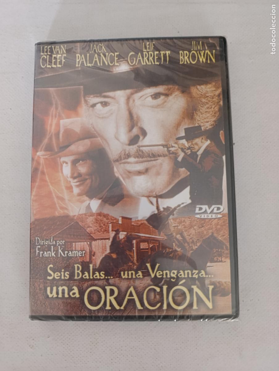 Cine: DVD SEIS BALAS... UNA VENGANZA... UNA ORACION - LEE VAN CLEEF - NUEVO, PRECINTADO (217)