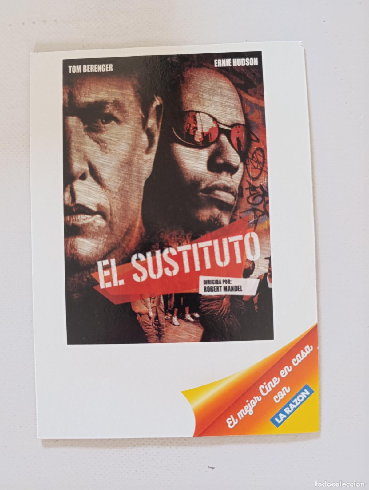 Cine: DVD EL SUSTITUTO - TOM BERENGER - FUNDA FINA CARTON (218)