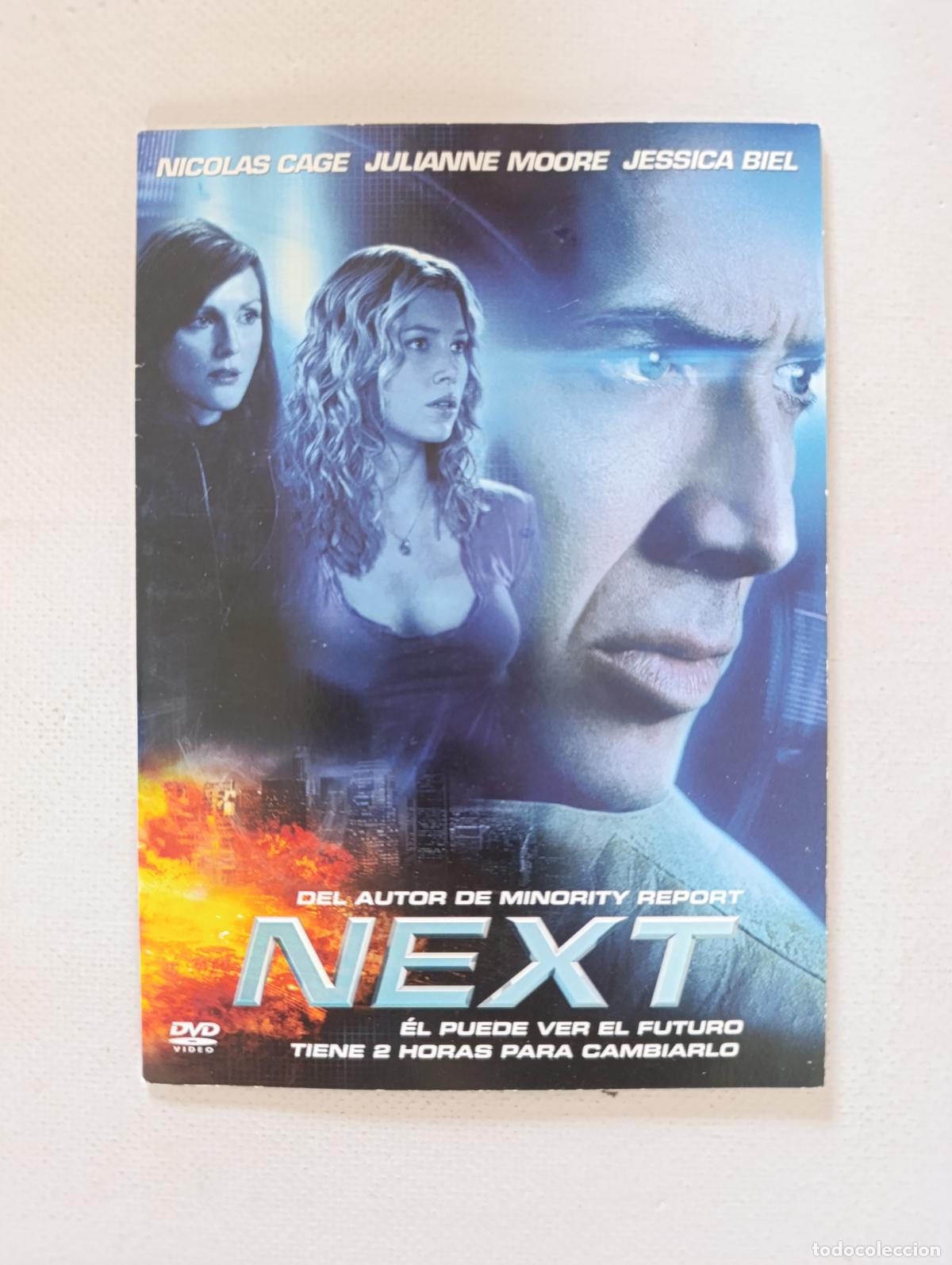 Cine: DVD NEXT - NICOLAS CAGE - FUNDA FINA CARTON (218)