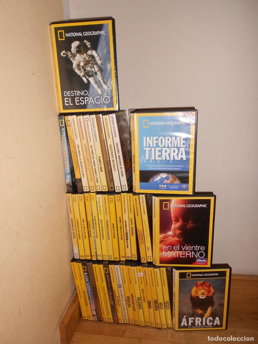 Cine: NATIONAL GEOGRAPHIC / LOTE 43 DVDs : ANIMALES / PAISES / GEOGRAFIA / CIENCIA / MISTERIOS / - 1&euro;y+