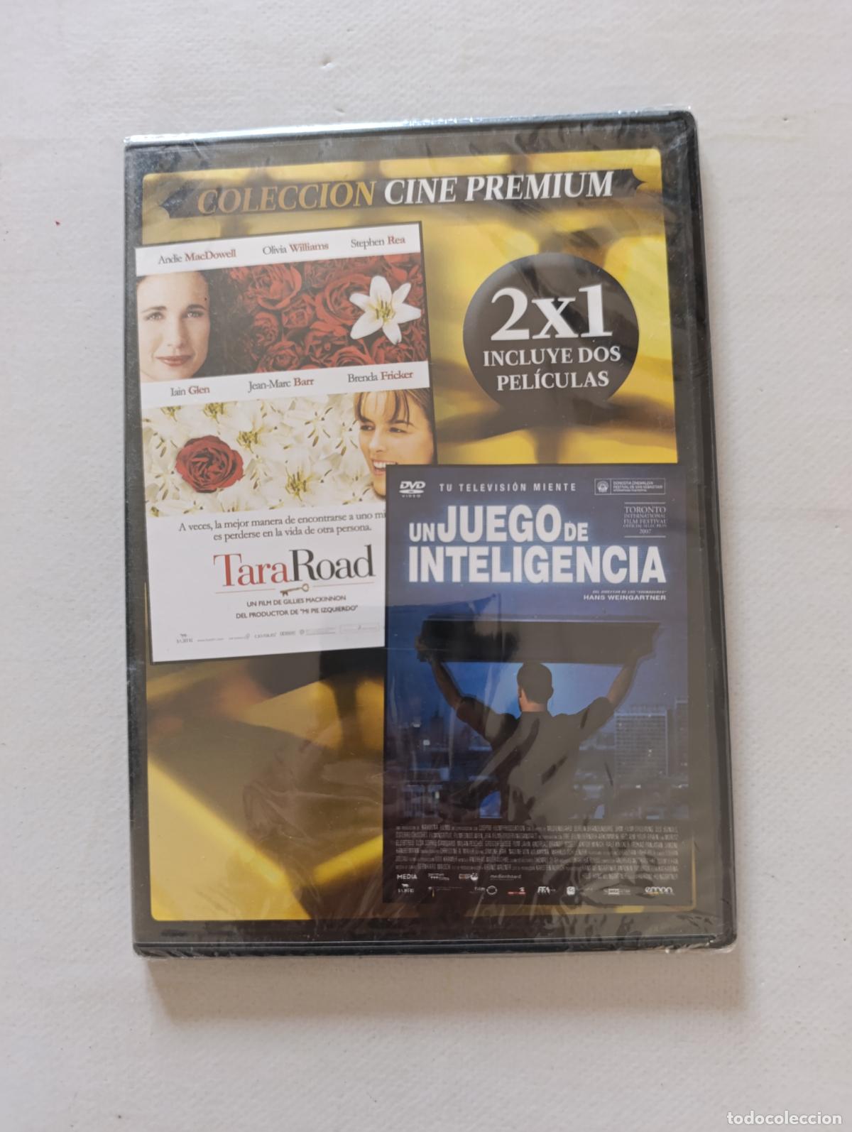 Cine: DVD TARA ROAD / UN JUEGO DE INTELIGENCIA - CAJA SLIM - NUEVO, PRECINTADO (219)