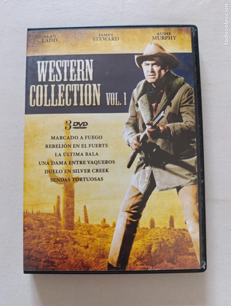 Cine: DVD WESTERN COLLECTION VOL. 1 - 3 DISCOS - 6 PELICULAS OESTE (221)