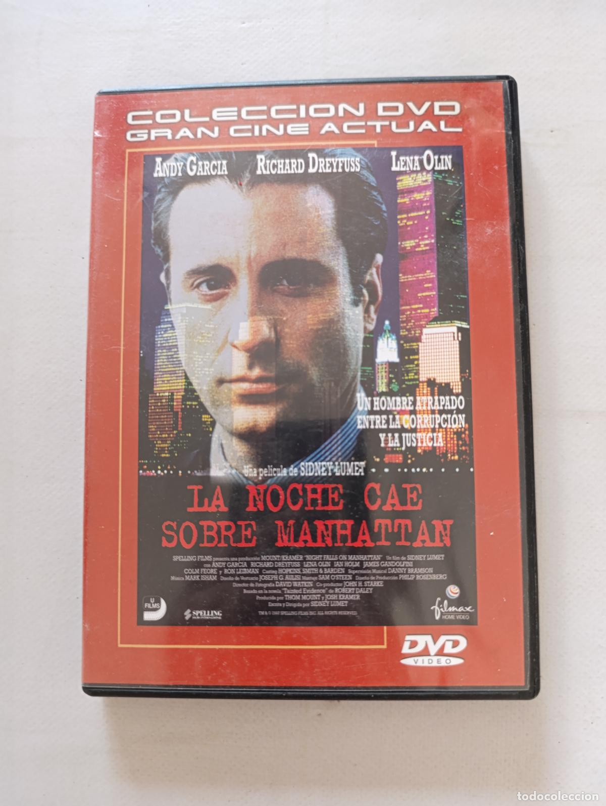 Cinema: DVD LA NOCHE CAE SOBRE MANHATTAN - ANDY GARCIA (222)