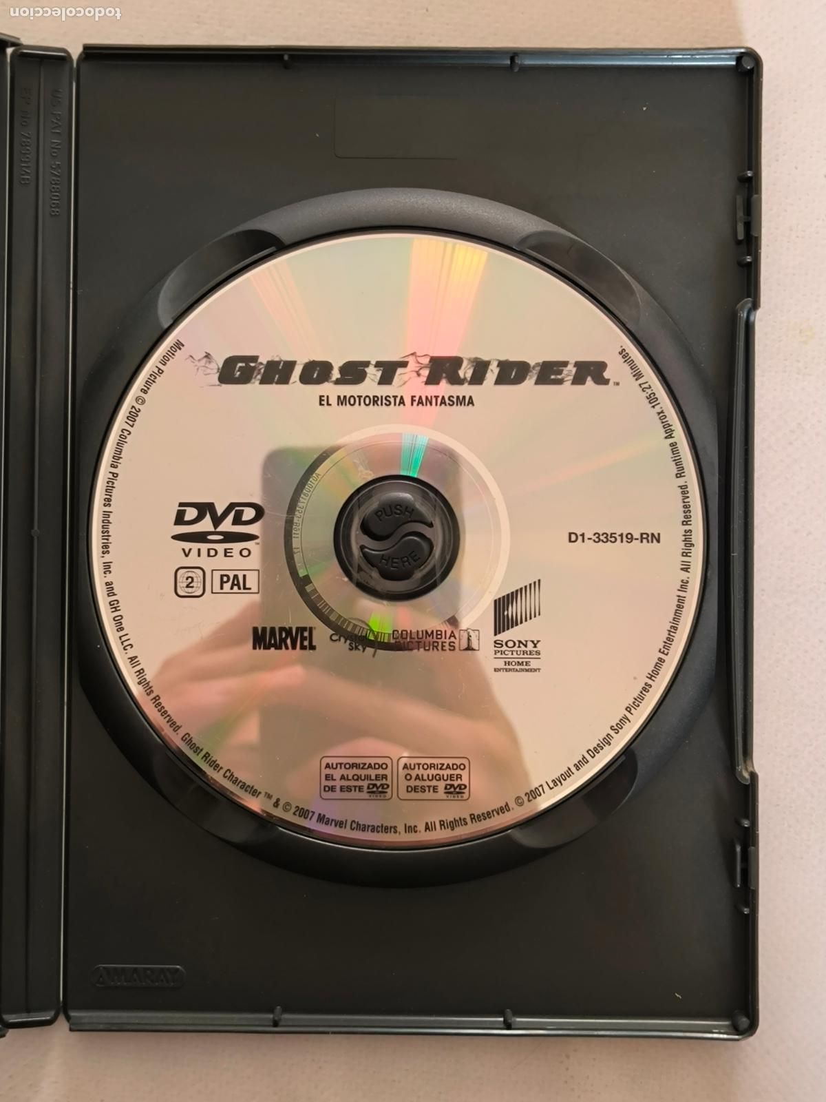 Cinema: DVD GHOST RIDER - EL MOTORISTA FANTASMA - LEER DESCRIPCION (223)