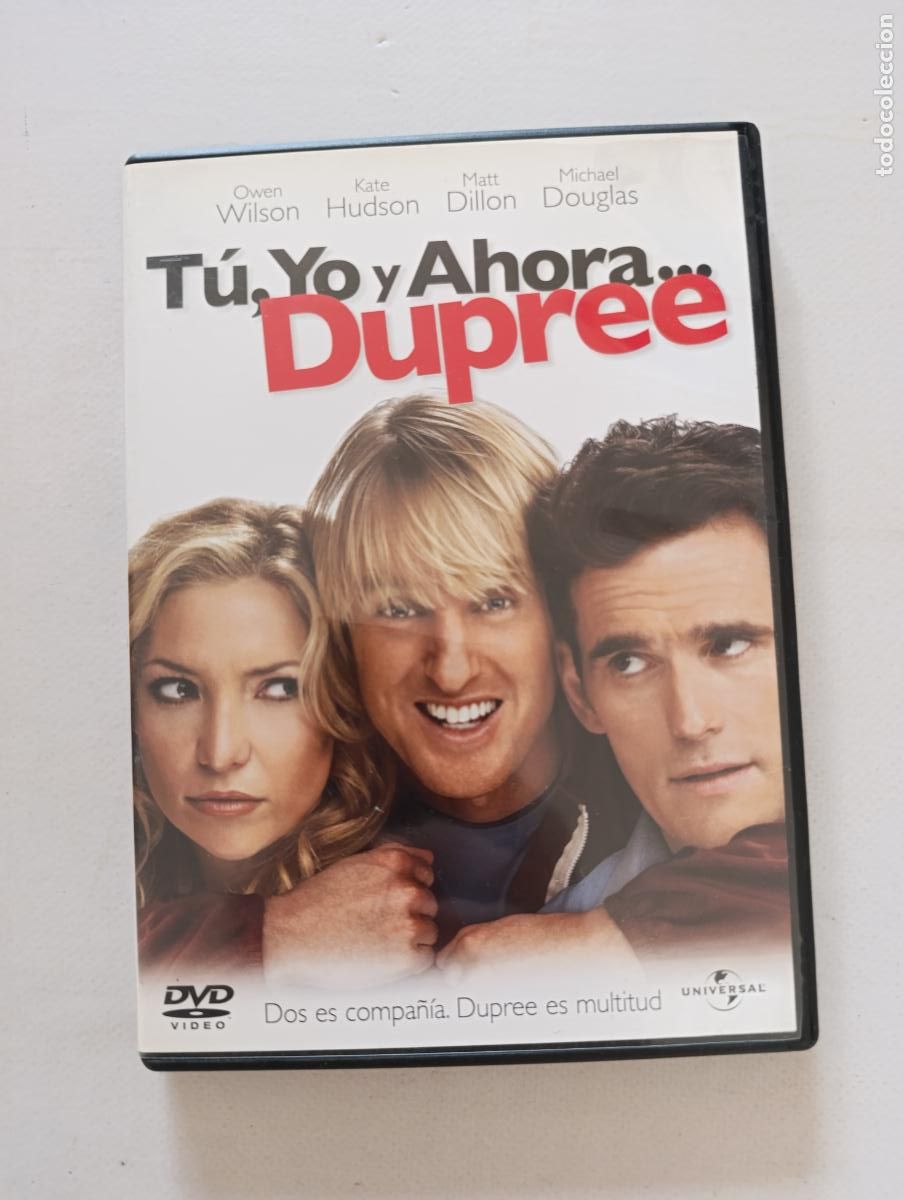 Cinema: DVD TU, YO Y AHORA... DUPREE - OWEN WILSON, KATE HUDSON (223)