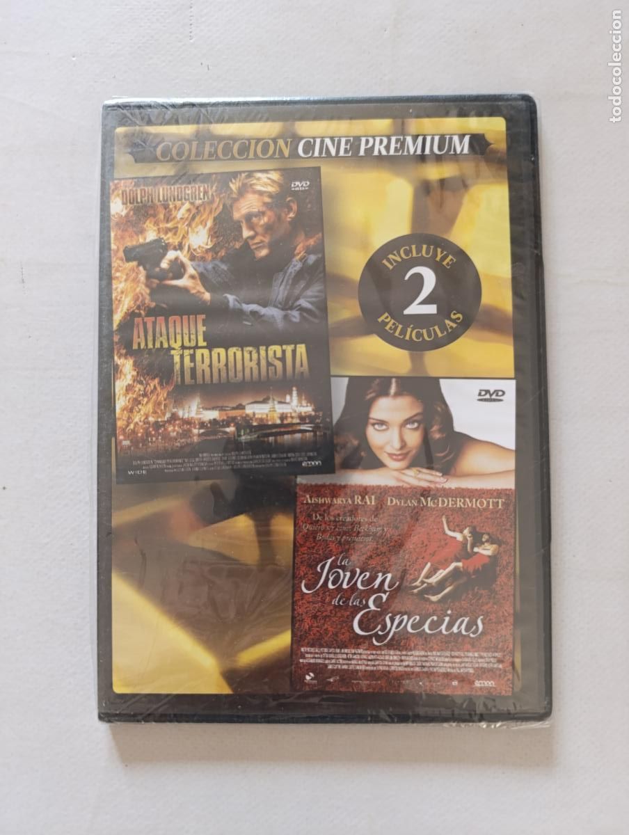 Cine: DVD ATAQUE TERRORISTA / LA JOVEN DE LAS ESPECIAS - CAJA SLIM - NUEVO, PRECINTADO (225)