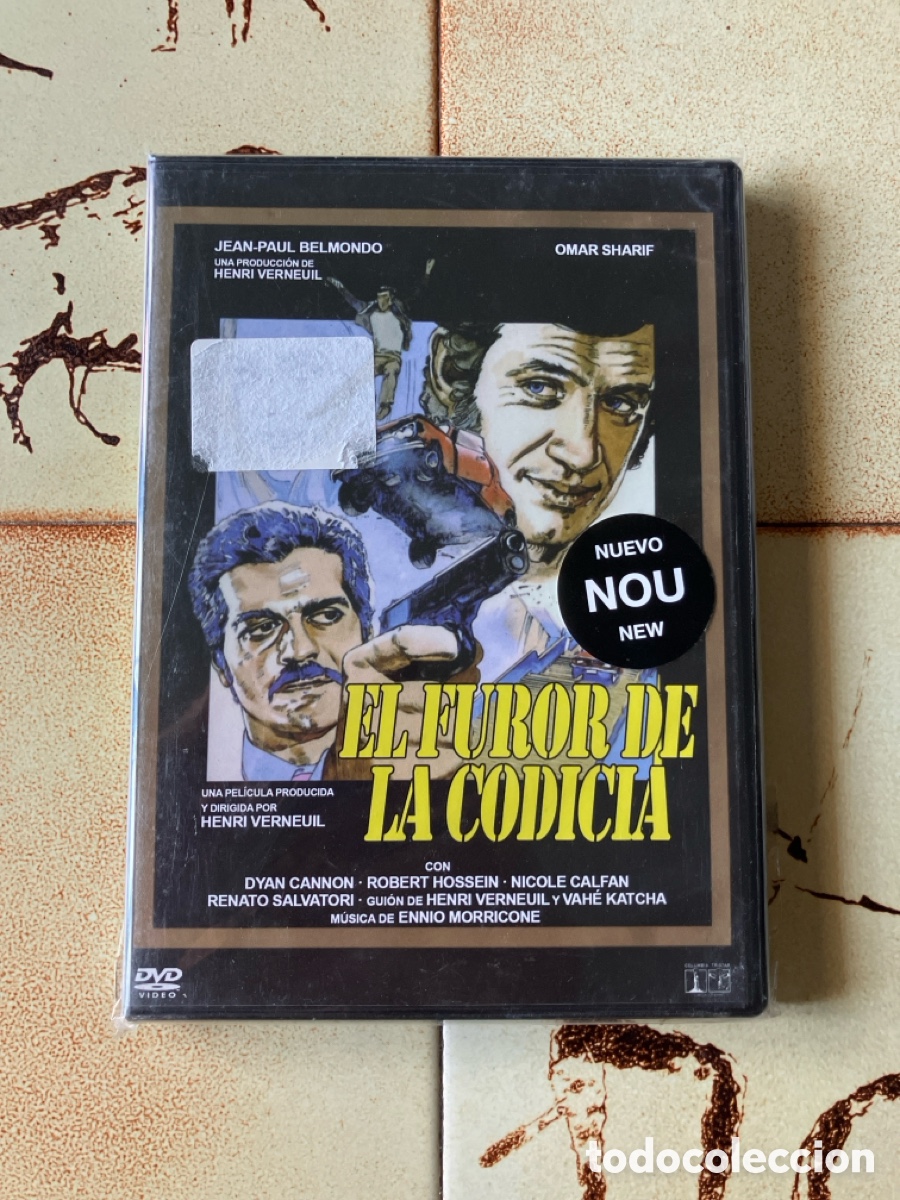 Cine: El Furor de la Codicia / DVD / Belmondo