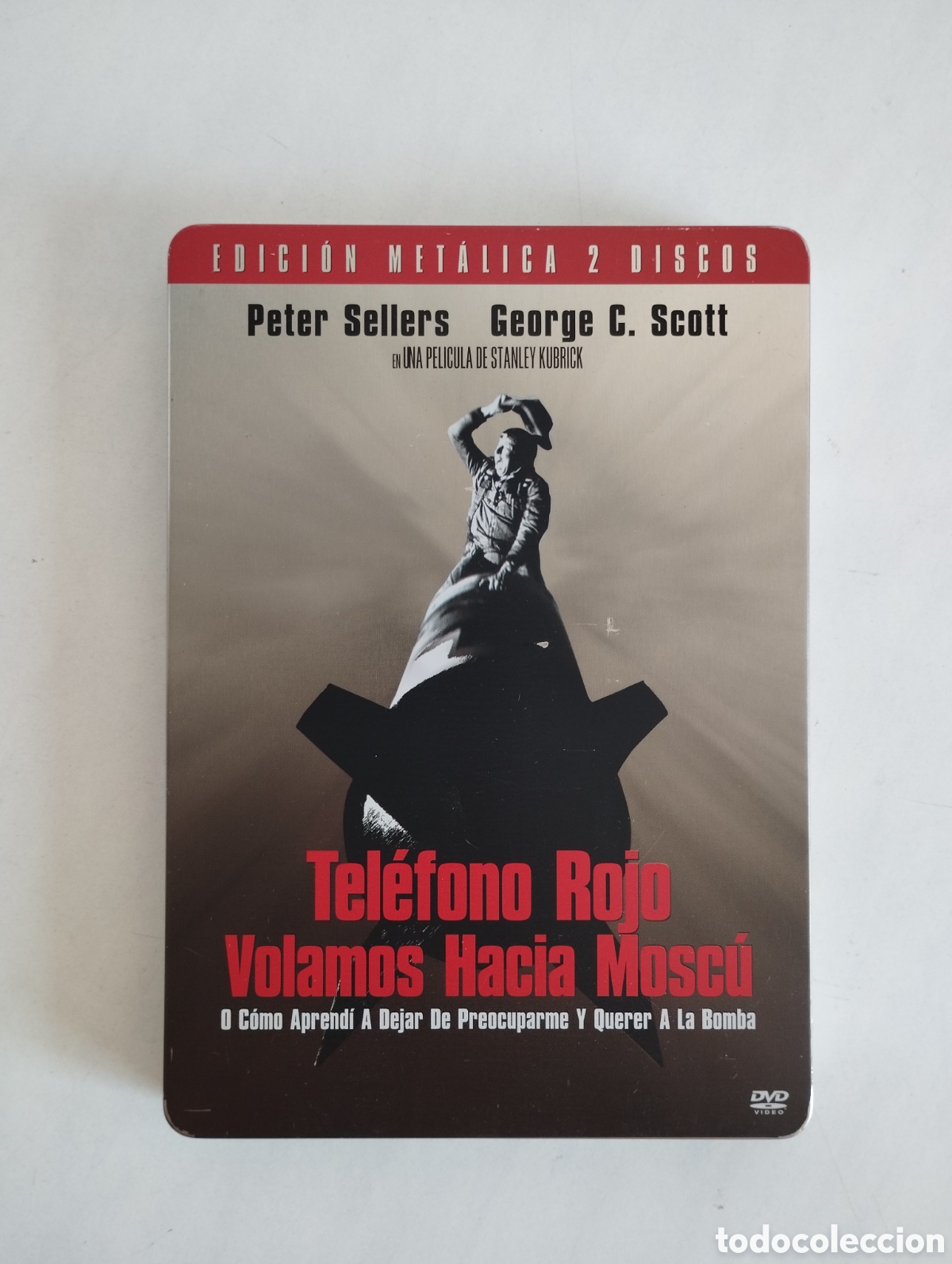 Cine: PELICULA DVD TEL&Eacute;FONO ROJO VOLAMOS HACIA MOSC&Uacute; (EDICI&Oacute;N MET&Aacute;LICA 2 DISCOS) STEELBOOK
