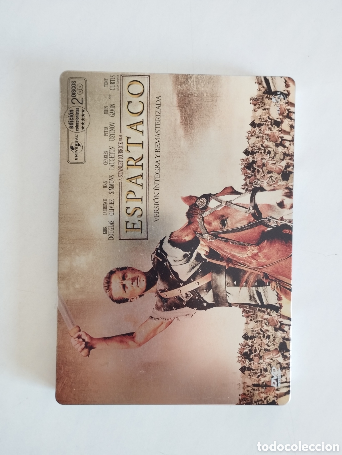 Cine: PELICULA DVD ESPARTACO (EDICI&Oacute;N COLECCIONISTA STEELBOOK 2 DISCOS)