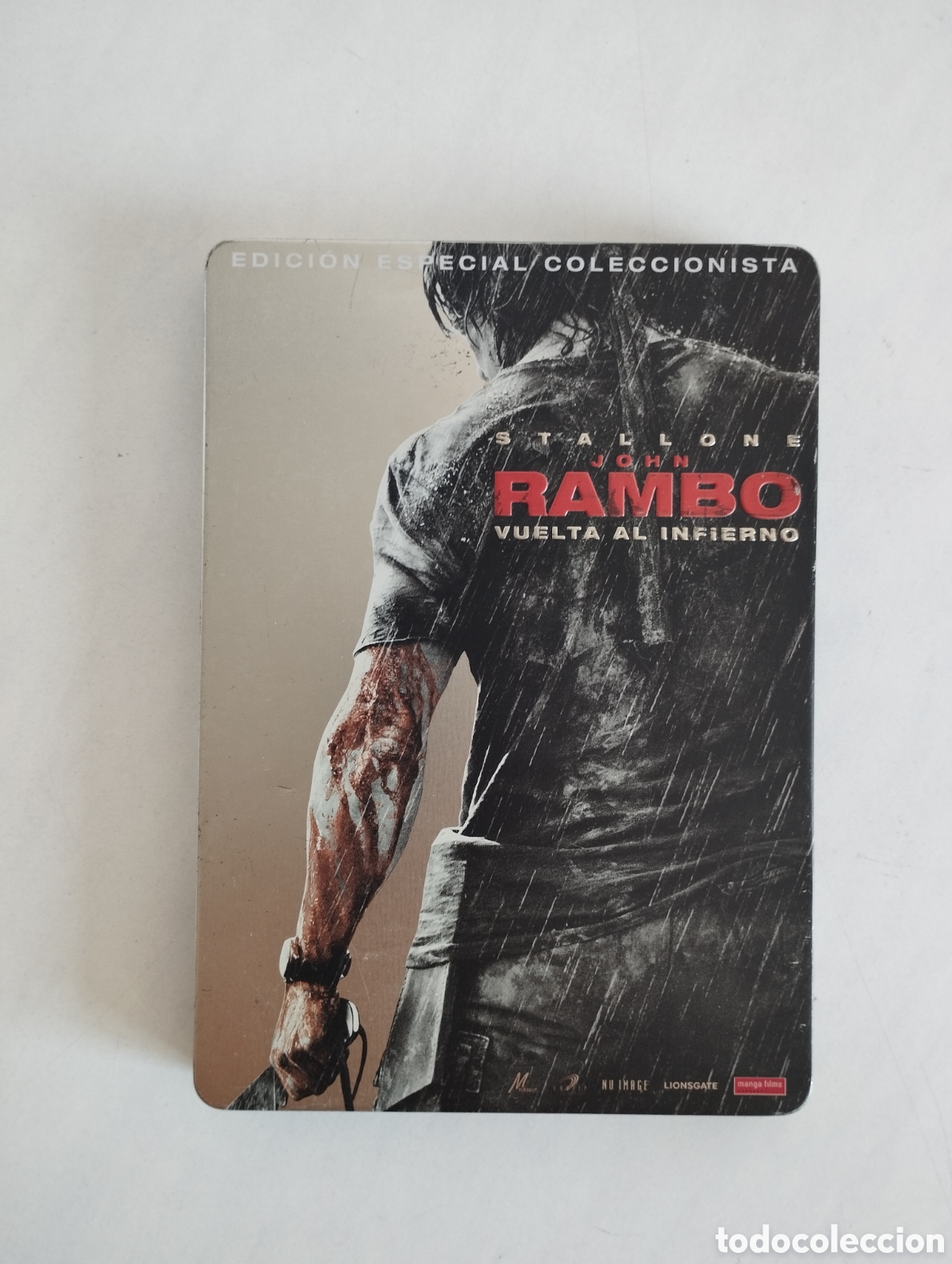Cine: PELICULA DVD JOHN RAMBO (EDICI&Oacute;N STEELBOOK SOLO 1 DISCO)