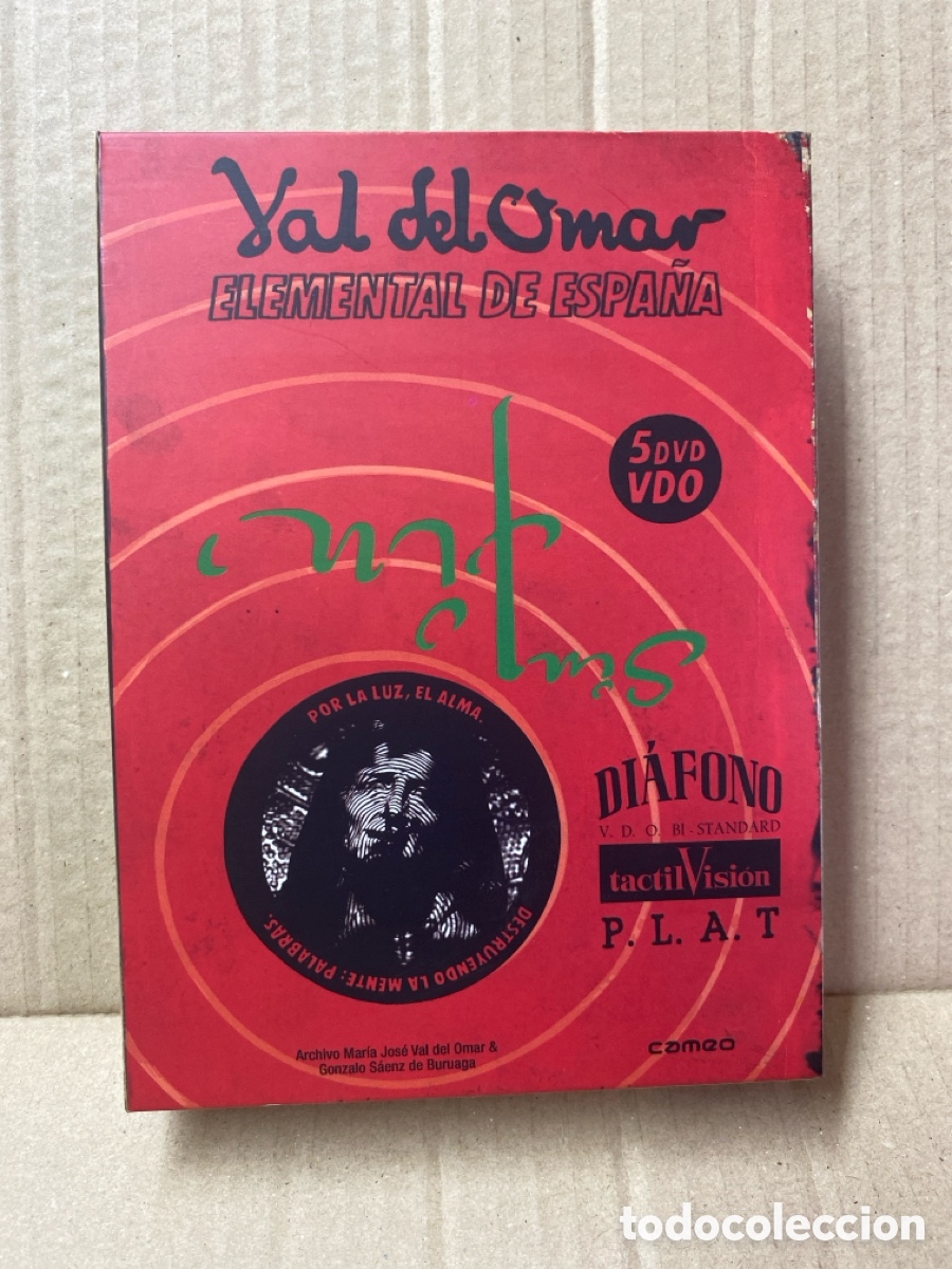 Cine: VAL DEL OMAR. ELEMENTAL DE ESPA&Ntilde;A (EDICI&Oacute;N LIMITADA: 5 DVD + LIBRETO) COMO NUEVO