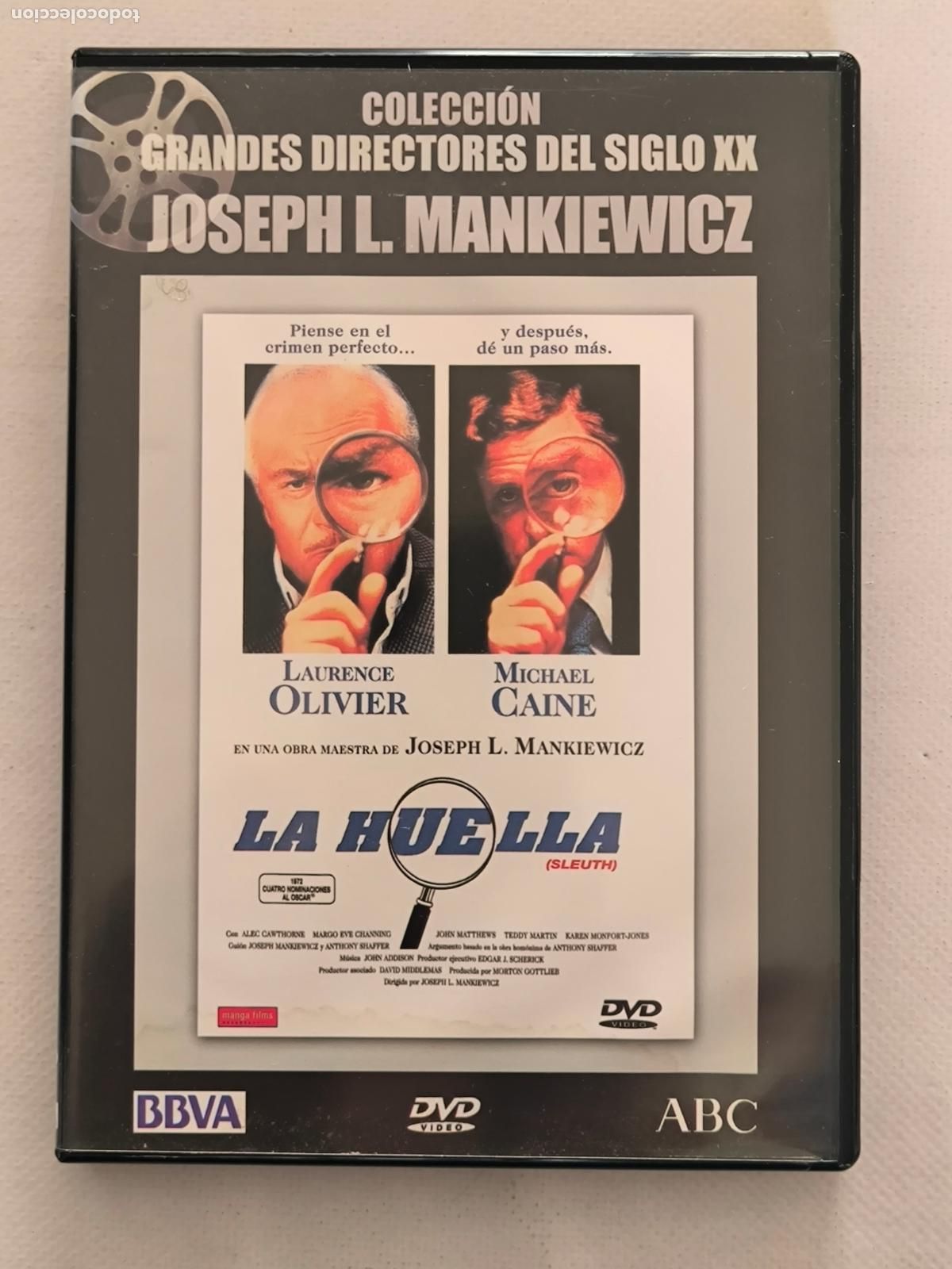 Cine: DVD LA HUELLA (SLEUTH) - LAURENCE OLIVIER, MICHAEL CAINE (216)