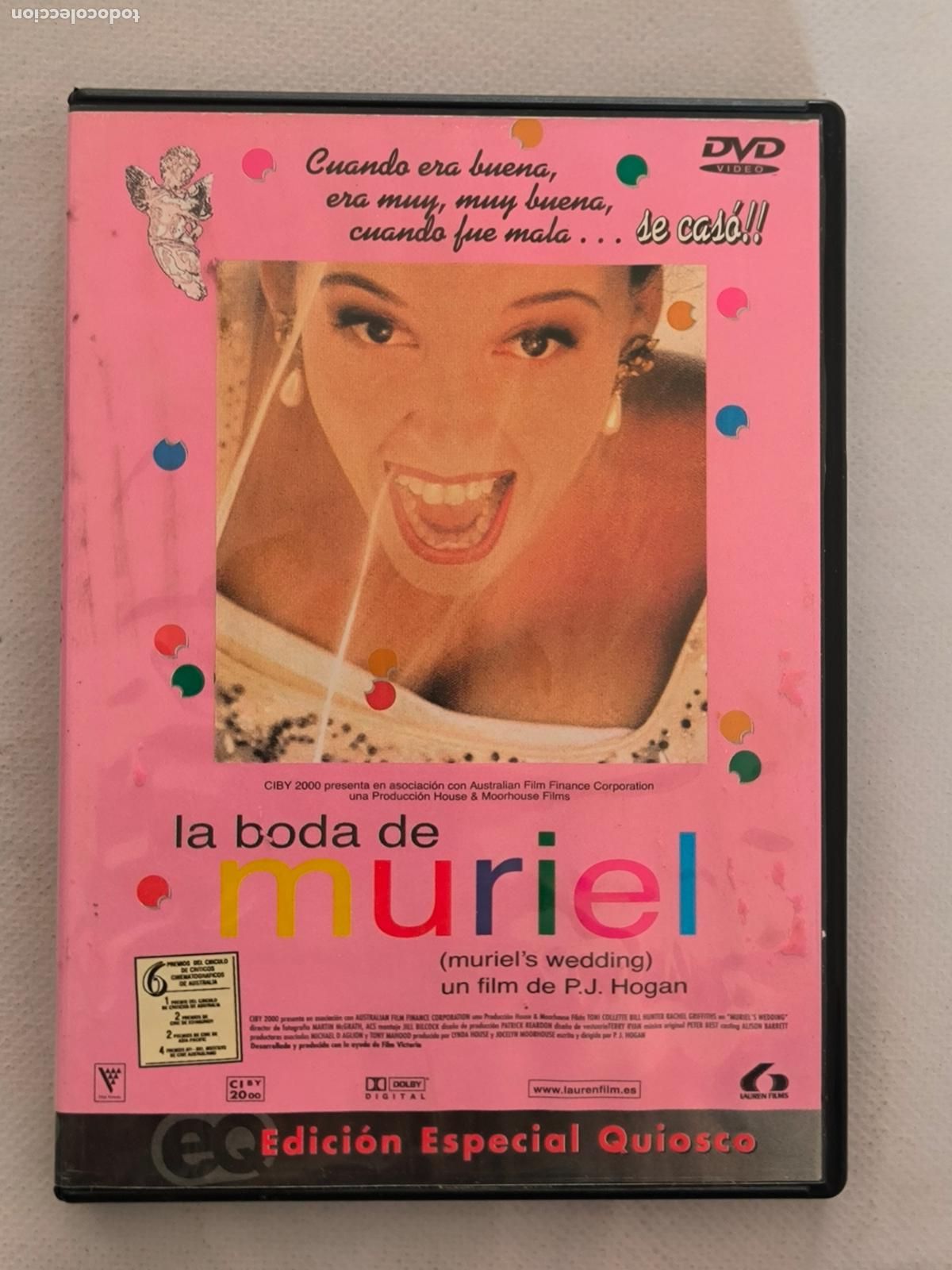 Cine: DVD LA BODA DE MURIEL - P. J. HOGAN (216)
