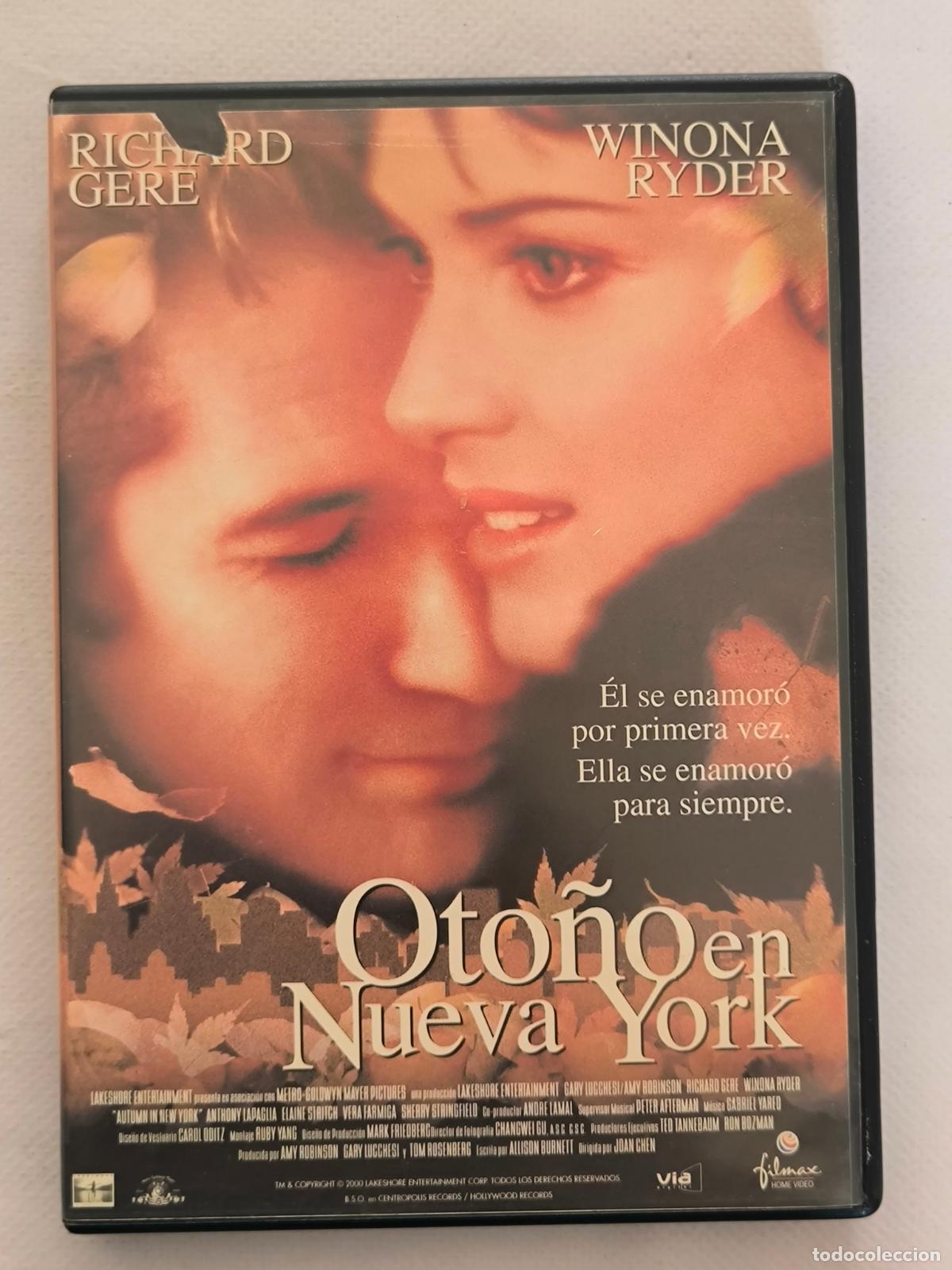 Cin&eacute;ma: DVD OTO&Ntilde;O EN NUEVA YORK - RICHARD GERE, WINONA RYDER (216)