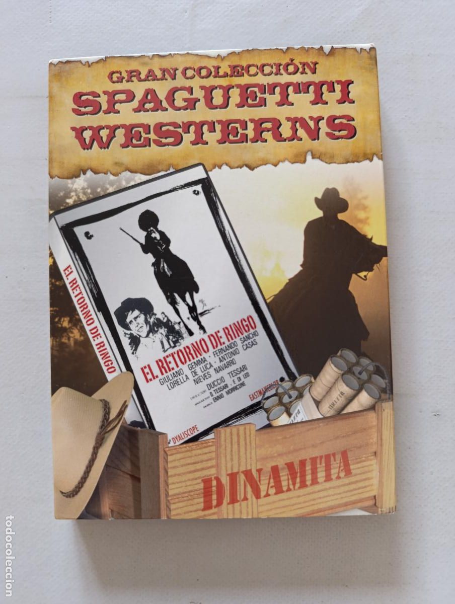 Cine: DVD EL RETORNO DE RINGO - GIULIANO GEMMA - GRAN COLECCION SPAGUETTI WESTERNS (225)