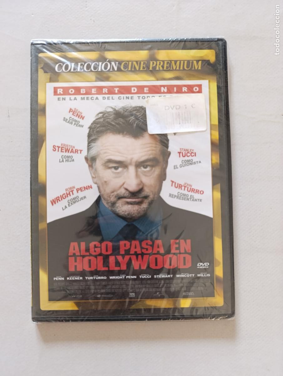 Cine: DVD ALGO PASA EN HOLLYWOOD - ROBERT DE NIRO - CAJA SLIM - NUEVO, PRECINTADO (231)