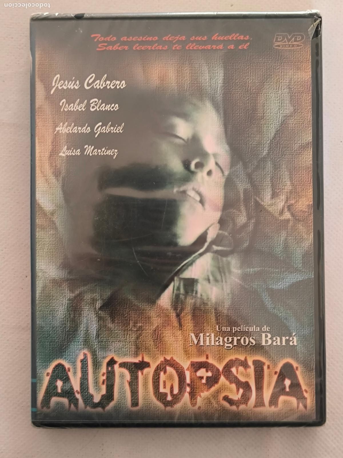 Cine: DVD AUTOPSIA - MILAGROS BARA - NUEVO, PRECINTADO (227w)