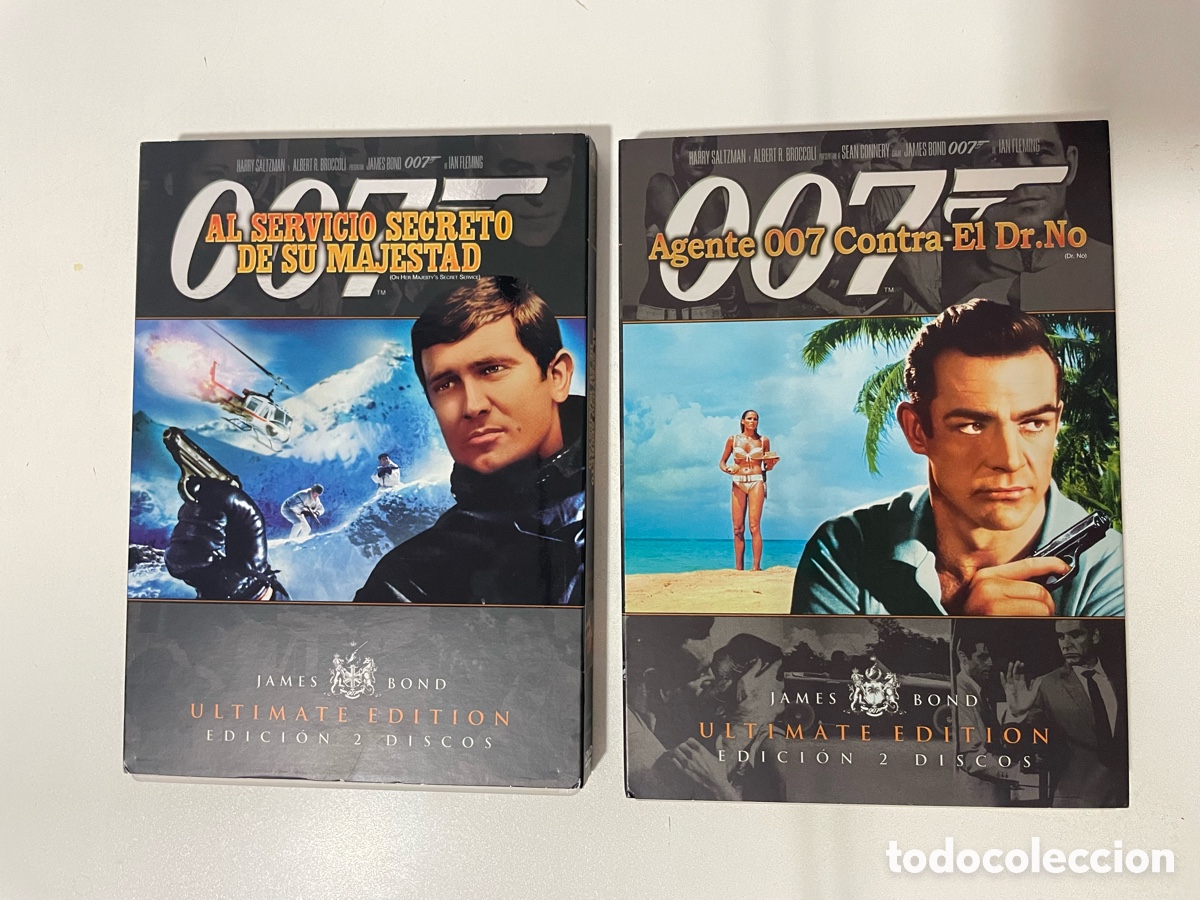 Cine: James Bond 007 4 DVD pel&iacute;cula y contenido adicional