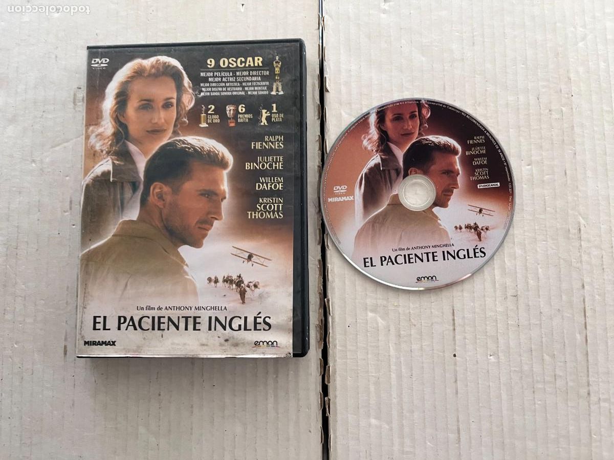 Cine: EL PACIENTE INGLES - PELICULA DVD KREATEN