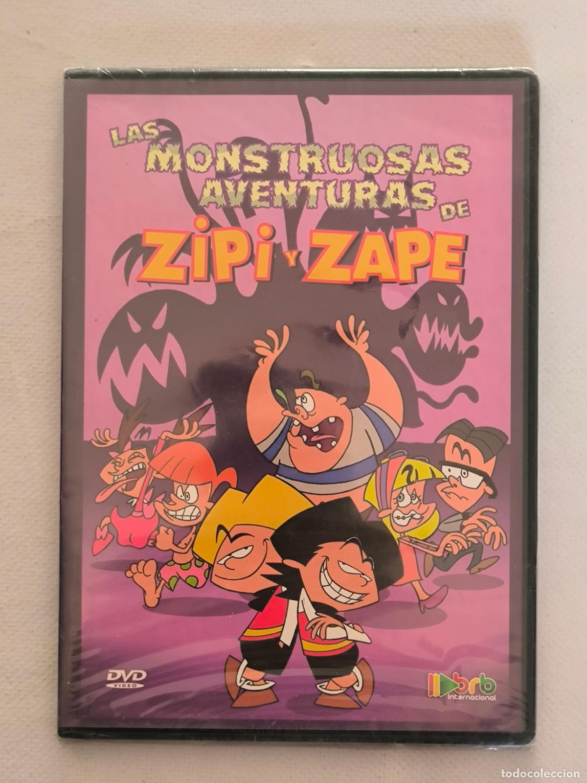 Cine: DVD LAS MONSTRUOSAS AVENTURAS DE ZIPI Y ZAPE - CAJA SLIM - NUEVO, PRECINTADO (233)