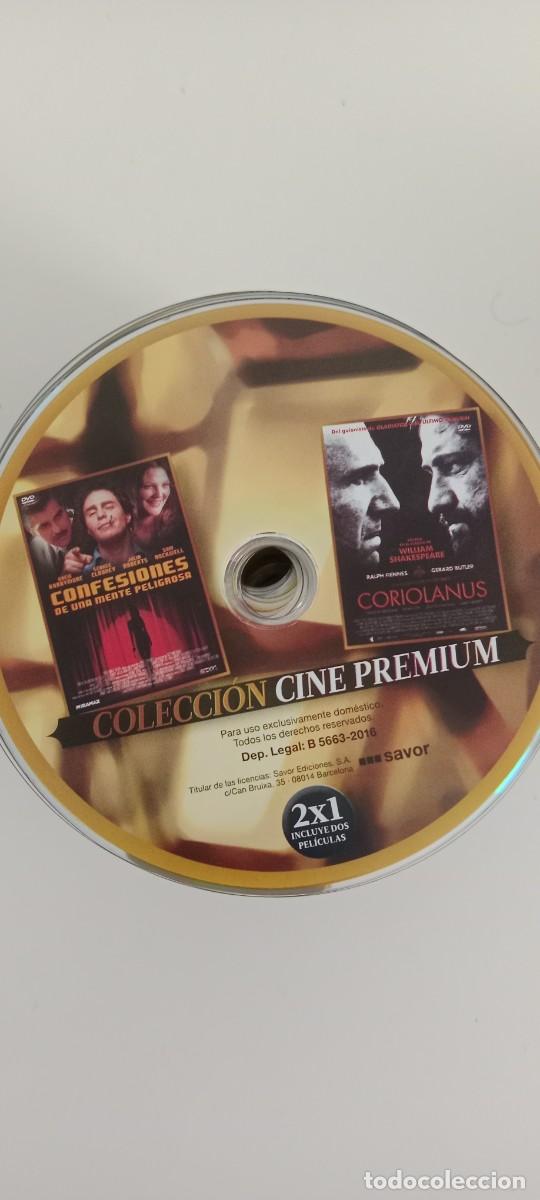 Cine: CONFESIONES Y CORIALANUS DVD SUELTO SIN CARATULA EL DE FOTO C-PVY
