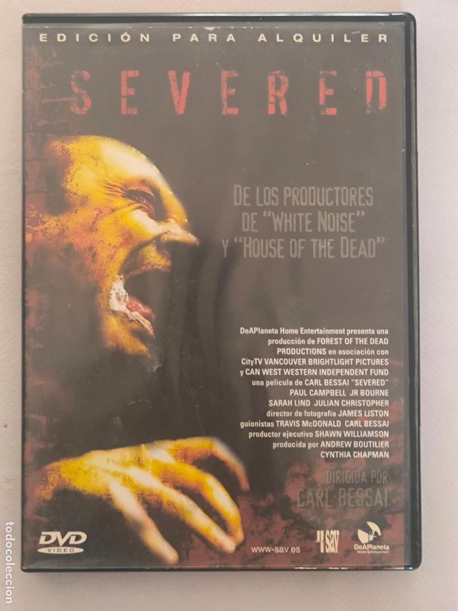 Cine: DVD SEVERED - EDICION DE ALQUILER (235)