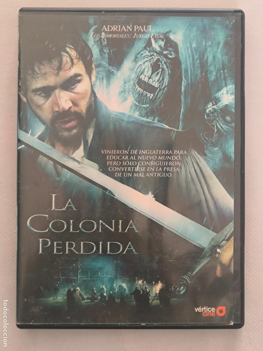 Cine: DVD LA COLONIA PERDIDA - ADRIAN PAUL - LEER DESCRIPCION (235)