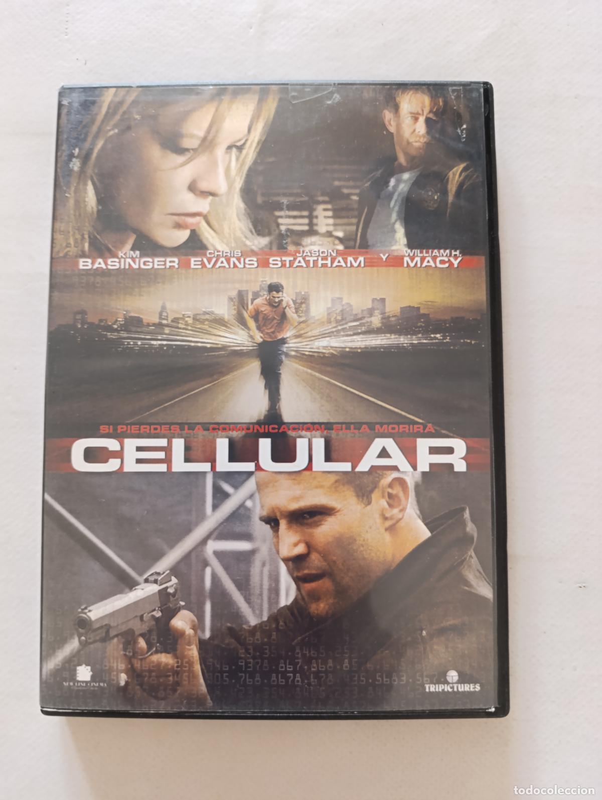 Cine: DVD CELLULAR - KIM BASINGER, CHRIS EVANS, JASON STATHAM (267)