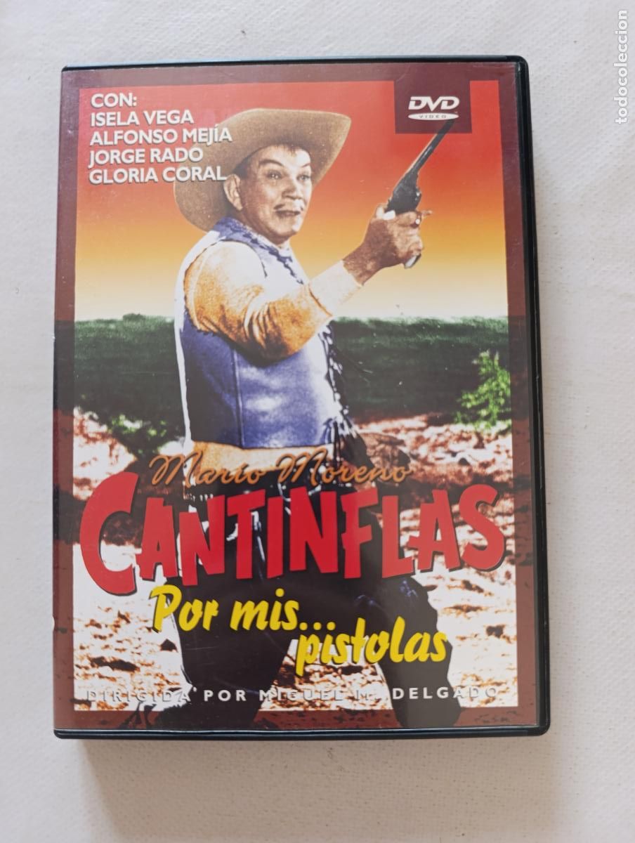 Cine: DVD POR MIS... PISTOLAS - MARIO MORENO CANTINFLAS (268)