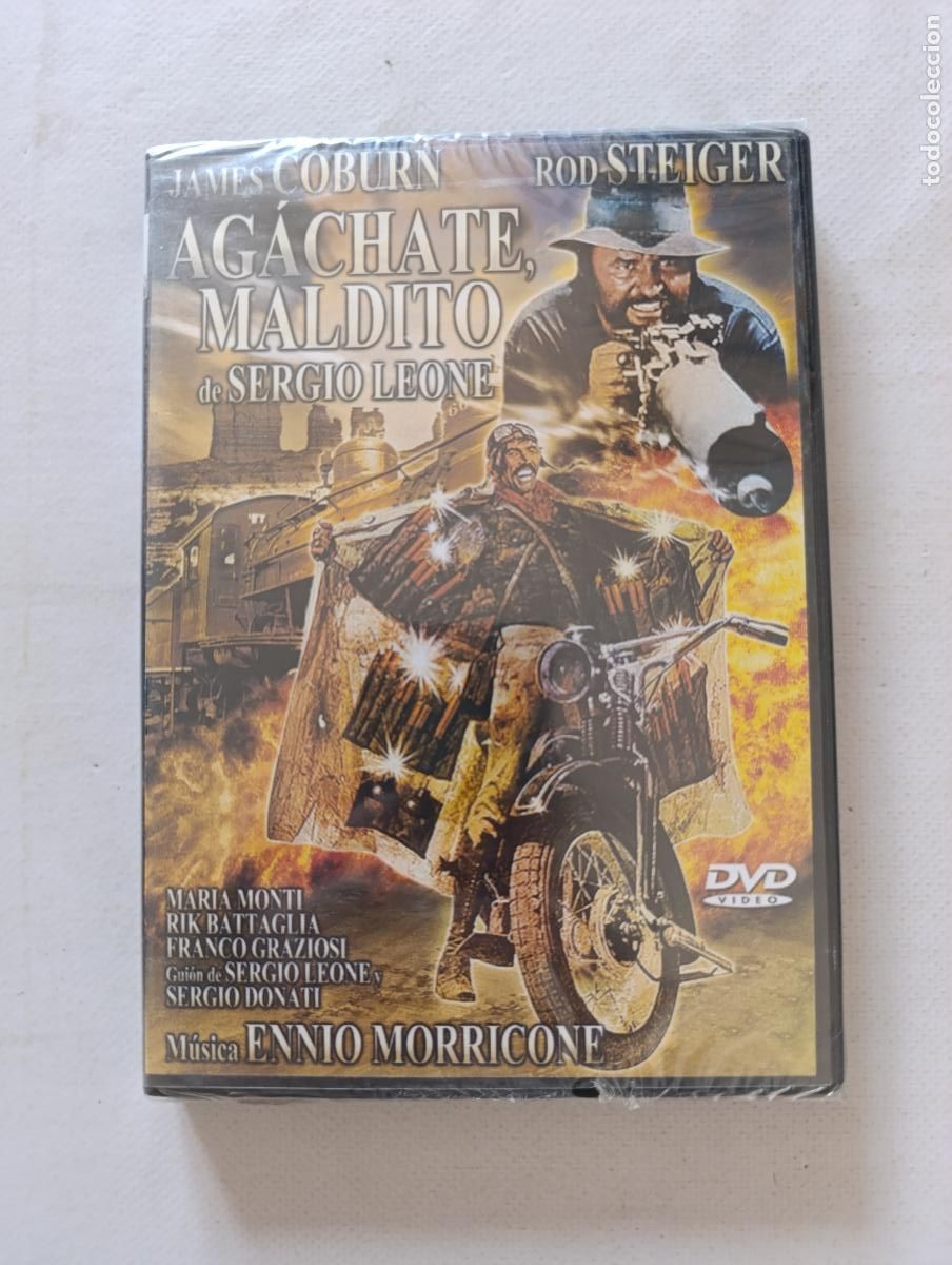 Cine: DVD AGACHATE, MALDITO - SERGIO LEONE - NUEVO, PRECINTADO (269)