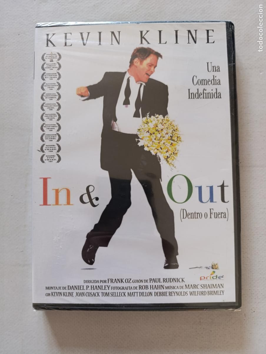 Cine: DVD IN & OUT (DENTRO O FUERA) - KEVIN KLINE - NUEVO, PRECINTADO (269)