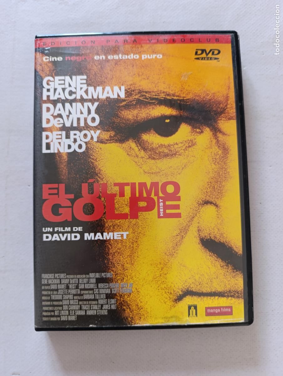 Cine: DVD EL ULTIMO GOLPE - EDICION DE ALQUILER - GENE HACKMAN, DANNY DEVITO (269)