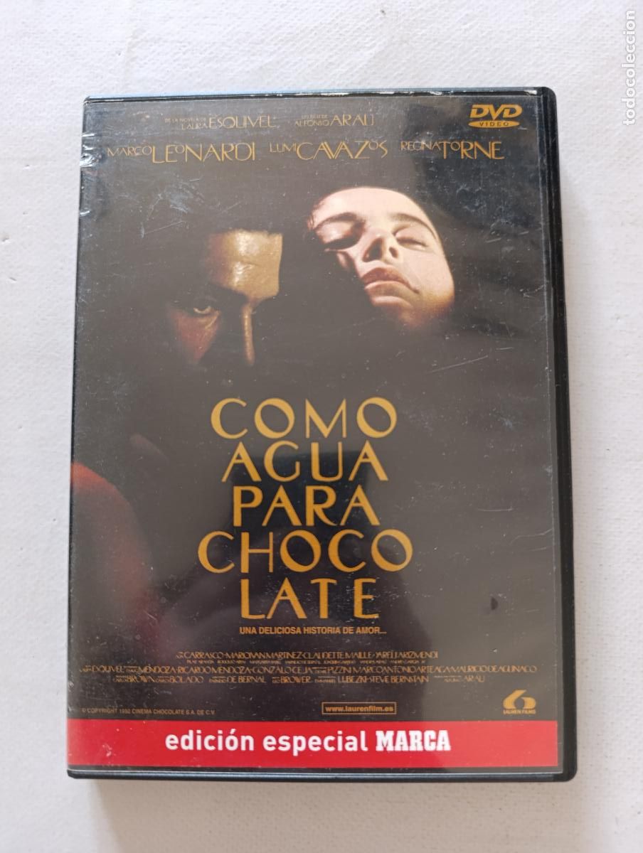 Cine: DVD COMO AGUA PARA CHOCOLATE - LAURA ESQUIVEL (274)
