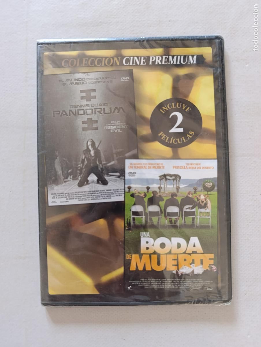 Cine: DVD PANDORUM / UNA BODA DE MUERTE - CAJA SLIM - NUEVO, PRECINTADO (277)