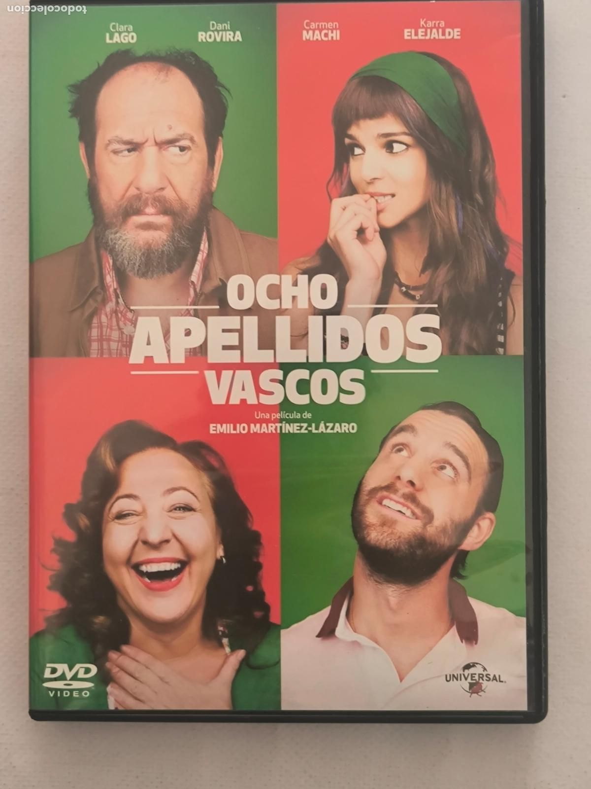 Cine: DVD OCHO APELLIDOS VASCOS - CLARA LAGO, DANI ROVIRA (279)