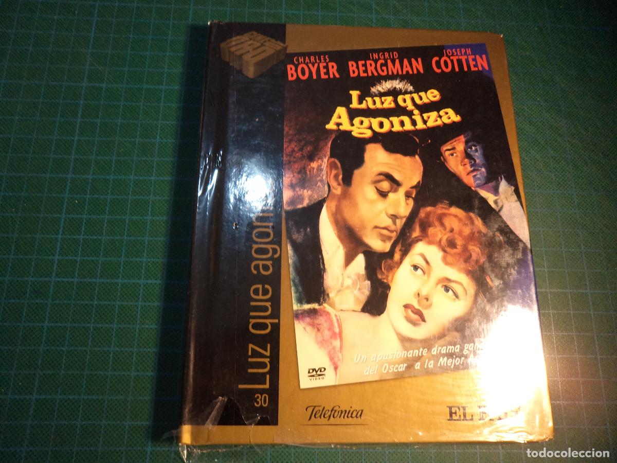 Cine: Luz que agoniza. Cine de Oro. Libro + DVD. Precintada. (P-62)