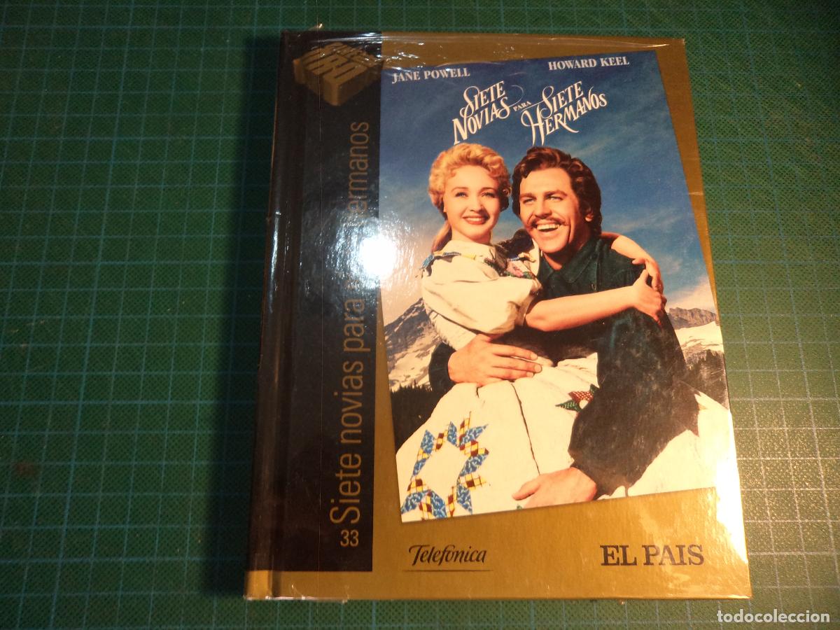Cine: Siete novias para siete hermanos. Libro + DVD. Precintada. (P-62)